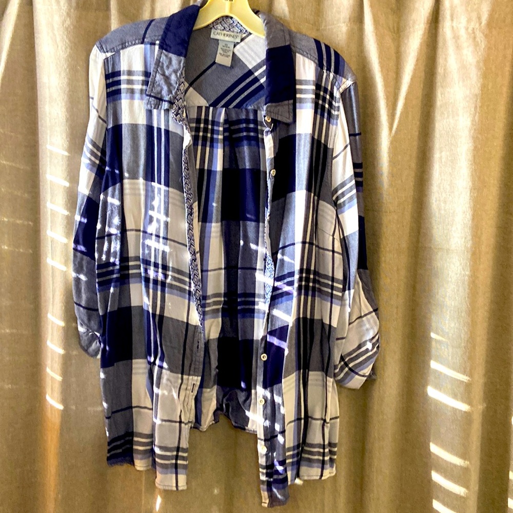 Plaid top